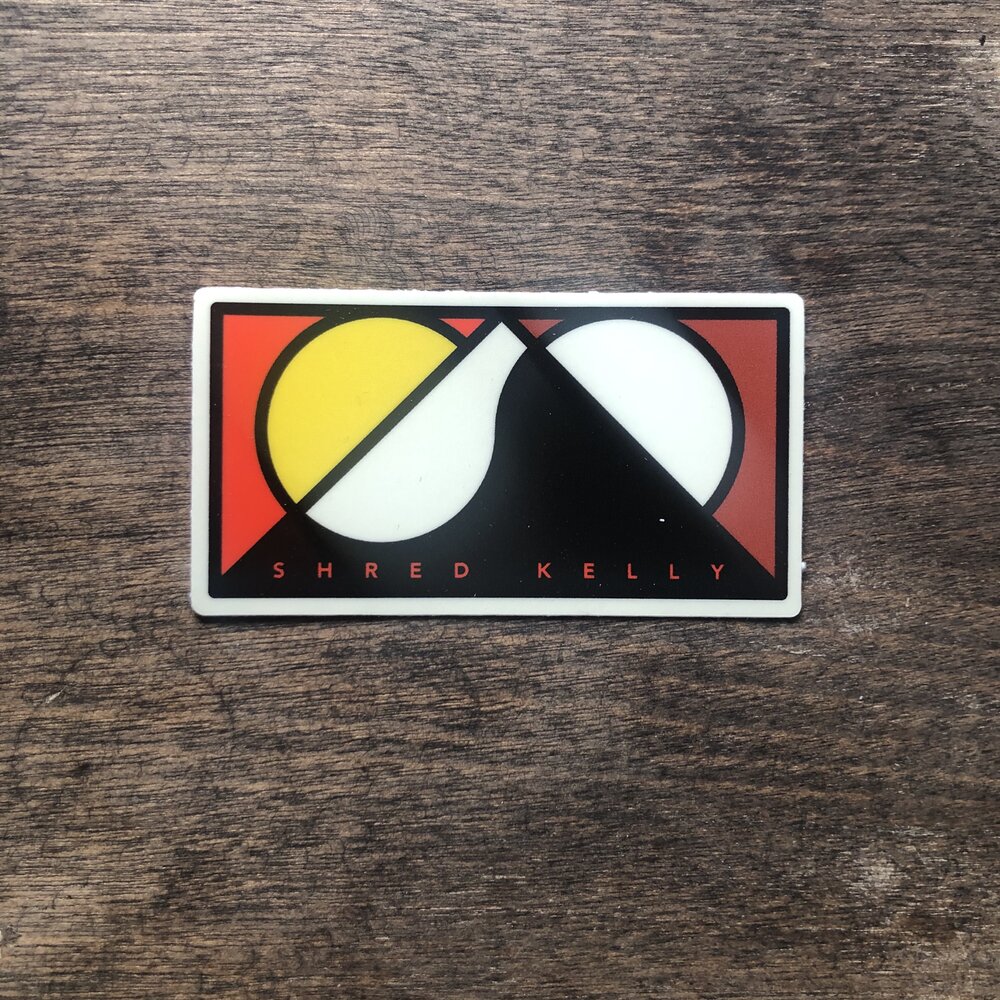 SK Mountain Sticker Orange/Yellow/Brown